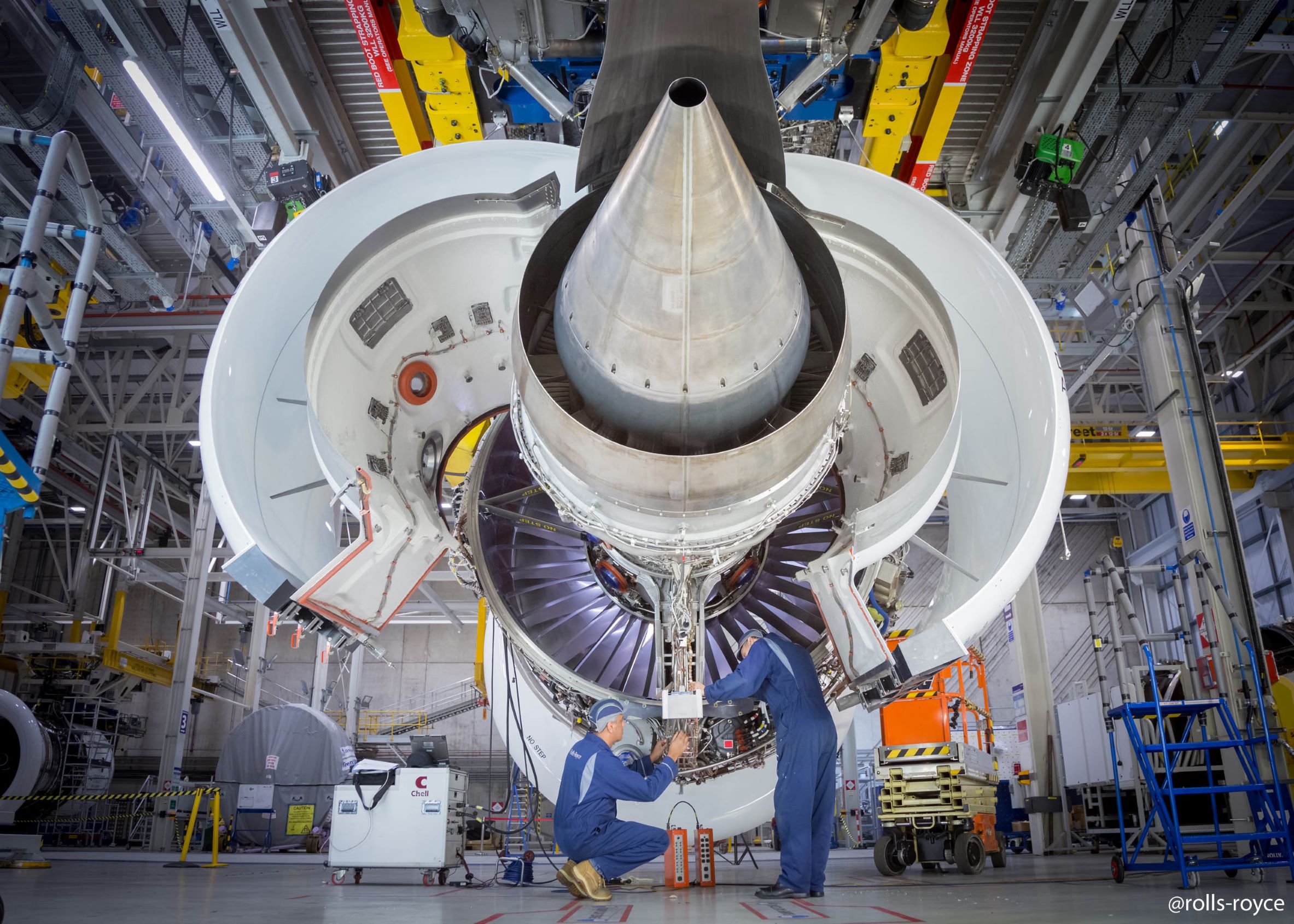 Image for Rhinestahl CTS Selected by Azul Brazilian Airlines as its Rolls-Royce Tooling Provider - trent-7000-first-engine-ready-to-run_36863929483_o